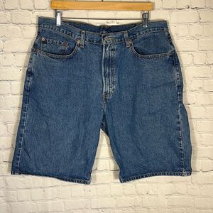 LEVI’S  569 Jean‎ Loose Straight Denim Regular Shorts size 38 Jorts Skater